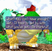 Mercedes Benz Bowser GIF - Mercedes Benz Bowser Mario Party GIFs