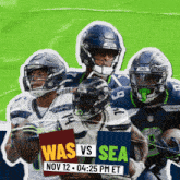 Seattle Seahawks Vs. Washington Commanders Pre Game GIF - Nfl National Football League Football League GIFs