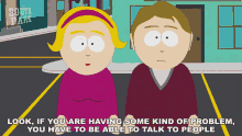 Look If You Are Having Some Kind Of Problem You Have To Be Able To Talk To People South Park GIF - Look If You Are Having Some Kind Of Problem You Have To Be Able To Talk To People South Park Preschool GIFs