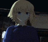 a girl in a blue shirt says i didn 't think that would work