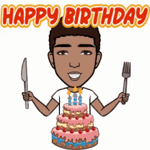 Happy Birthday Celebrate GIF - Happy Birthday Celebrate Birthday Cake GIFs