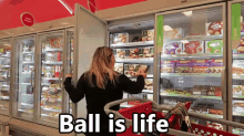 Ball Is Life GIF - Ball Is Life Dunk Grocery GIFs