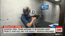 journalist assault rifle news gun