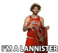 Im A Lannister Da Bulls Sticker - Im A Lannister Da Bulls Team Stickers