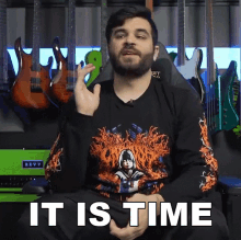 It Is Time Andrew Baena GIF - It Is Time Andrew Baena Its Time GIFs