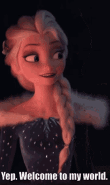 Elsa Christmas GIF
