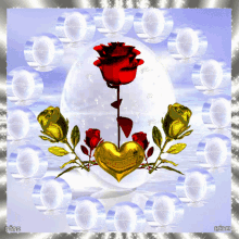 Rose Flowers GIF - Rose Flowers Spin GIFs
