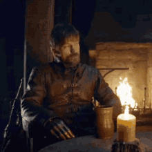 jaime lannister in love shy embarrassed happy