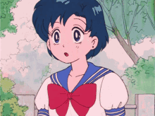 Sailor Moon Scared GIF - Sailor Moon Scared Shocked GIFs