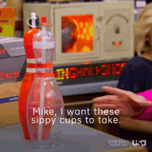 I Want These Sippy Cups Sippy Cuos GIF - I Want These Sippy Cups Sippy Cuos Bowling Pin Sipping Cups GIFs