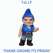 Tgif Thank God Its Friday GIF - Tgif Thank God Its Friday Thank Gnome Its Friday GIFs