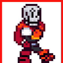pixel skeleton