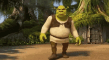 Back Off Shrek GIF - Back Off Shrek Gangster GIFs