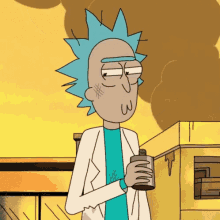 Drunk Happy GIF - Drunk Happy Rick And Morty GIFs