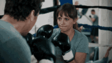Angie Tribeca Kicking Geils Angie Vs Geils GIF - Angie Tribeca Kicking Geils Angie Vs Geils Boxing Geils GIFs