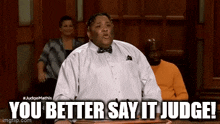 You Better Say It Judge GIF - You Better Say It Judge GIFs
