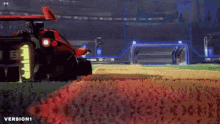 a rocket league video game is being played