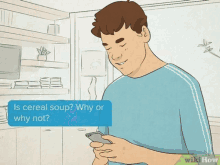 Wikihow Funny Out Of Context Is Cereal Soup GIF
