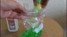 Sore After A Long Day? Try Making Your Own Ice Pack For Relief. GIF - Hacks Alcohol Dish Washing Soap GIFs