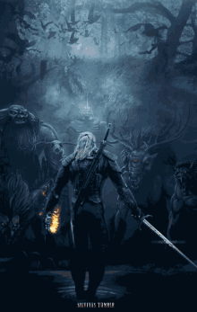 The Witcher Geralt Of Rivia GIF - The Witcher Geralt Of Rivia Netflix GIFs