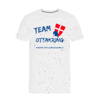 a white t-shirt with team ottakring written on it