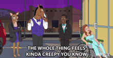The Whole Thing Feels Kinda Creepy You Know Will Arnett GIF - The Whole Thing Feels Kinda Creepy You Know Will Arnett Bojack Horseman GIFs