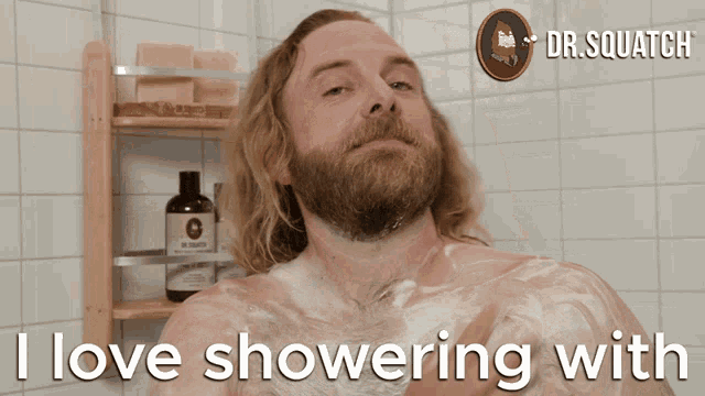 Dr Squatch - Shower the Right Way  The soap you're showering with