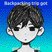 Omori Backpacking GIF - Omori Backpacking Cancelled GIFs