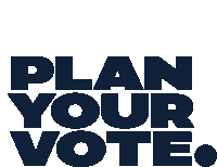 Plan Your Vote Vote Sticker - Plan Your Vote Vote Msnbc Stickers