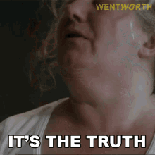 Its The Truth Liz Birdsworth GIF - Its The Truth Liz Birdsworth Wentworth GIFs