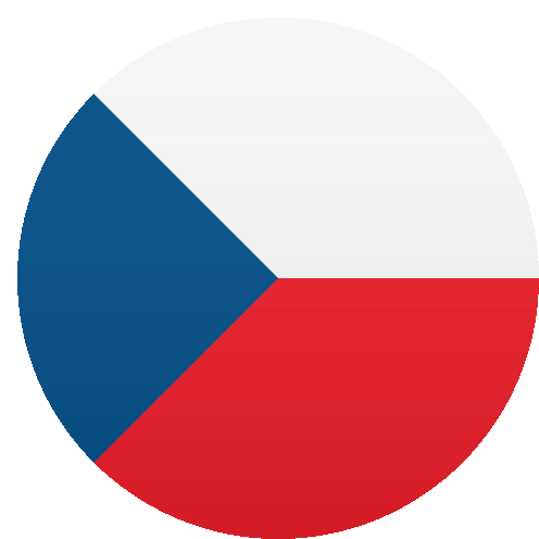Czechia Flags Sticker - Czechia Flags Joypixels Stickers