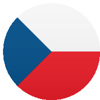 Czechia Flags Sticker - Czechia Flags Joypixels Stickers