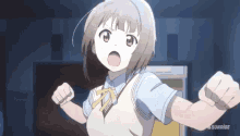 Nakasu Kasumi Punch GIF - Nakasu Kasumi Punch Lovelive GIFs