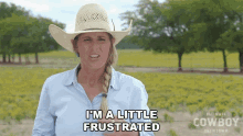 Im A Little Frustrated Ultimate Cowboy Showdown GIF - Im A Little Frustrated Ultimate Cowboy Showdown Disappointed GIFs