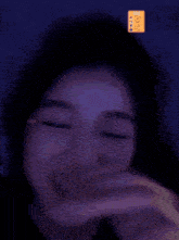a blurry picture of a woman with the words grabe naman yon yung acting naman ng ating mga ferson