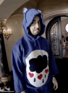 Mike Shinoda Sad GIF - Mike Shinoda Sad Care Bear GIFs