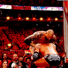 Triple H Batista GIF - Triple H Batista Back Body Drop GIFs