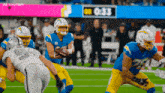 Justin Herbert Chargers GIF - Justin Herbert Chargers La Chargers GIFs