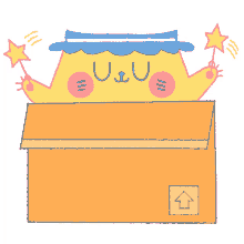 boxy kitten cute adorable blush mood