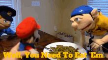 Sml Mario GIF - Sml Mario Well You Need To Eat Em GIFs