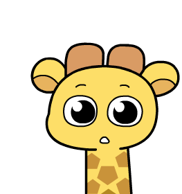 Girafe Comic Sticker - Girafe Comic Stickers