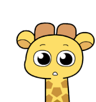 Girafe Comic Sticker - Girafe Comic Stickers
