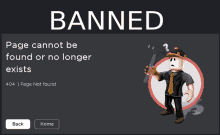 Banned Roblox GIF - Banned Roblox Banned From Roblox - Discover & Share GIFs