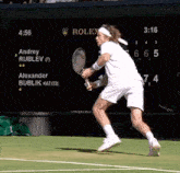 Andrey Rublev Dive GIF - Andrey Rublev Dive Tennis GIFs