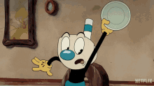 Disappointed Mugman GIF - Disappointed Mugman The Cuphead Show GIFs