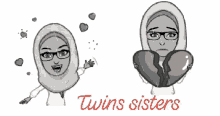 Twins Sisters GIF - Twins Sisters Wave GIFs