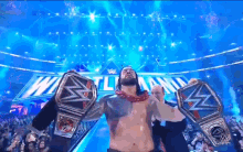 Roman Reigns Wrestle Mania38 Wwe Champion GIF - Roman Reigns Wrestle Mania38 Wwe Champion GIFs