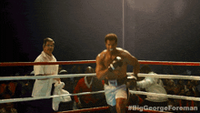 Ready To Fight Muhammad Ali GIF - Ready To Fight Muhammad Ali Big George Foreman GIFs