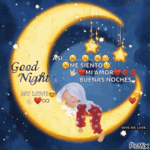 Love Good Night GIF - Love Good Night Moon GIFs