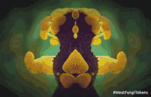 a green and purple image with the words neatfungitokens on the bottom